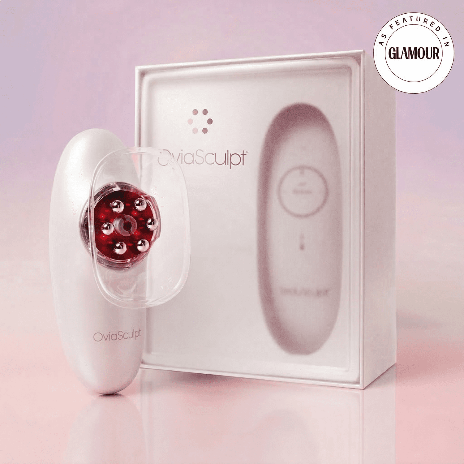 OviaSculp - Inteligentne Urządzenie do Modelowania Sylwetki (Masaż Próżniowy + Światło Czerwone)